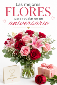 Las mejores flores para regalar en un aniversario