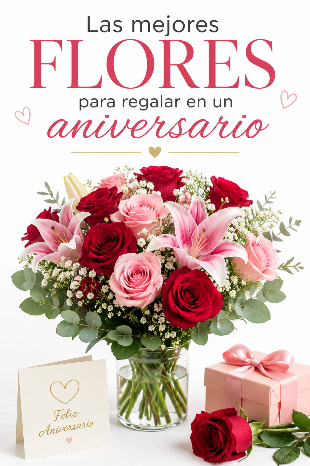 Las mejores flores para regalar en un aniversario